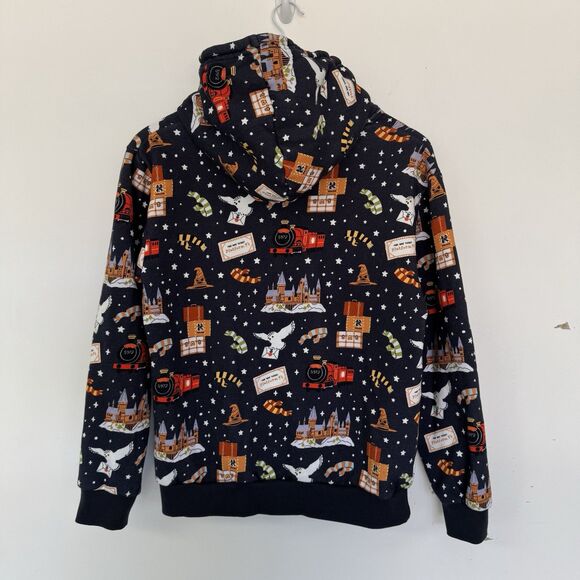 Cakeworthy x Harry Potter Hoodie Graphic Print Sweatshirt Unisex Fleece Small - Picture 3 of 11